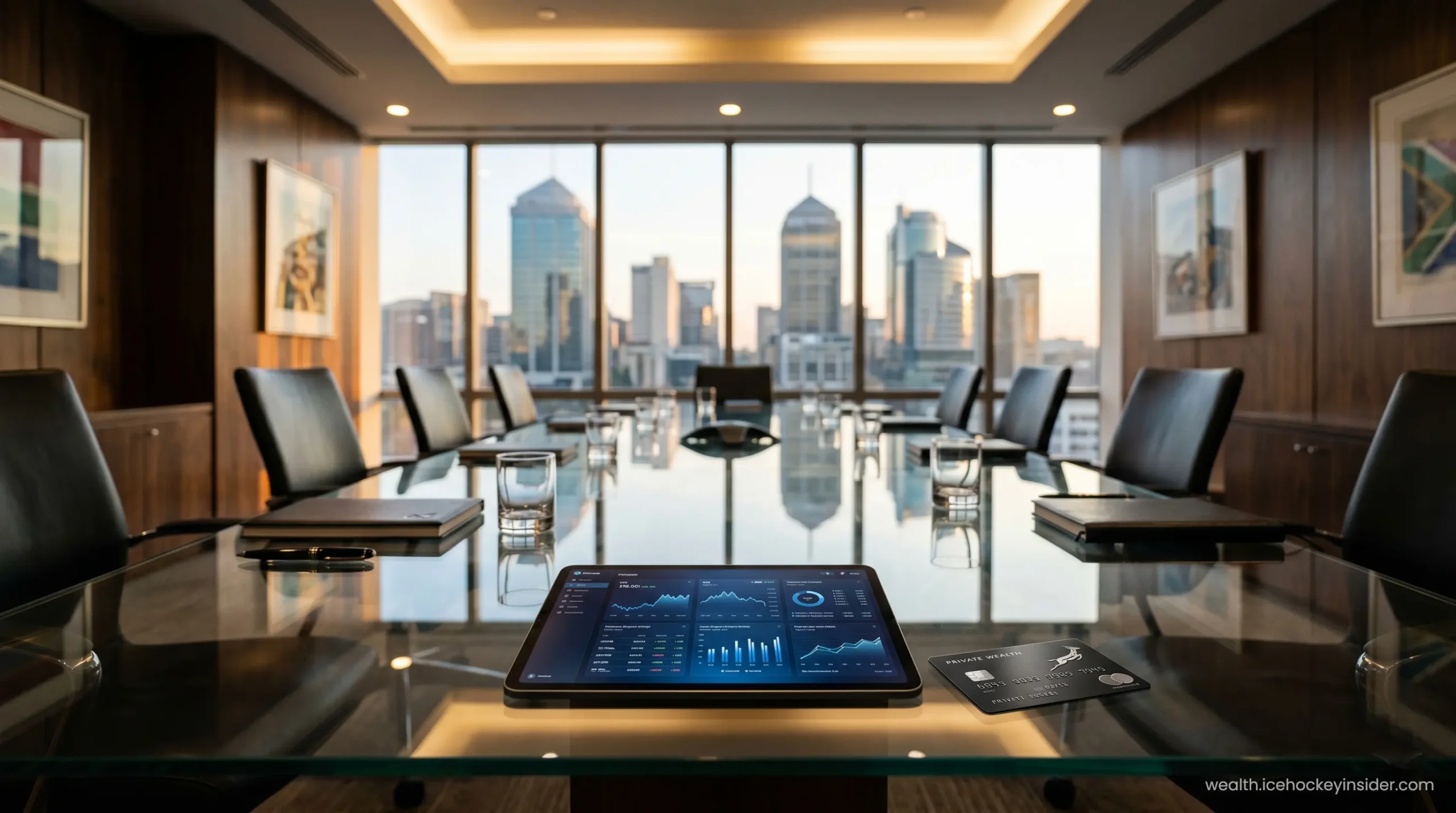 A luxurious modern office in Johannesburg representing FSCA regulated broker security.